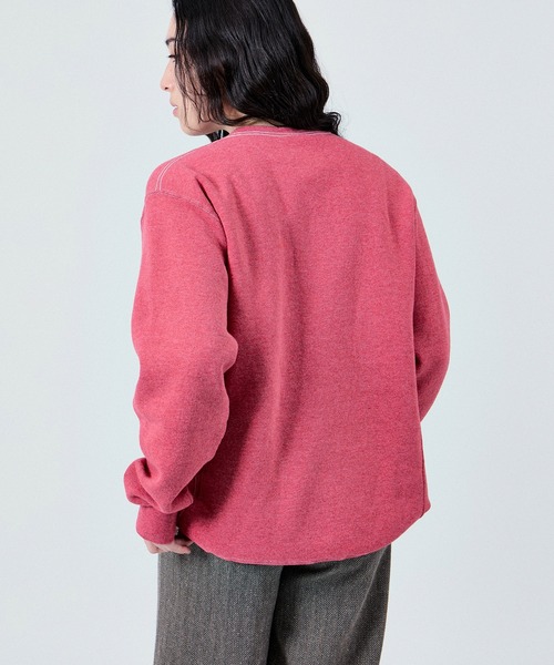M TO R(ムウトアール)の「【RUSSELL ATHLETIC for M TO R】DYED EMBRO SWEATSHIRTS UNISEX(スウェット・レディース・ネイビー/ライトグレー/レッド/ピンク・M/L/XL/S)」の16枚目の写真