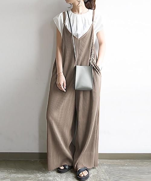 MAISON DE THERESE（メゾン ド テレーズ）の「ゆったり ストラップジャンプスーツ（サロペット/オーバーオール・レディース・B/A/D/E・FREE）」の3枚目の写真