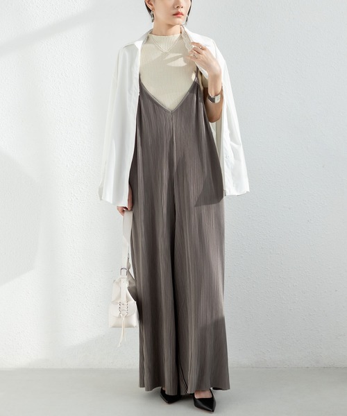 MAISON DE THERESE（メゾン ド テレーズ）の「ゆったり ストラップジャンプスーツ（サロペット/オーバーオール・レディース・B/A/D/E・FREE）」の11枚目の写真