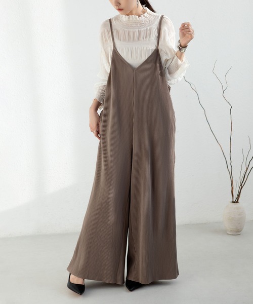 MAISON DE THERESE（メゾン ド テレーズ）の「ゆったり ストラップジャンプスーツ（サロペット/オーバーオール・レディース・B/A/D/E・FREE）」の12枚目の写真