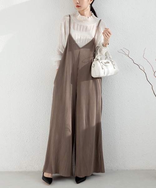 MAISON DE THERESE（メゾン ド テレーズ）の「ゆったり ストラップジャンプスーツ（サロペット/オーバーオール・レディース・B/A/D/E・FREE）」の13枚目の写真