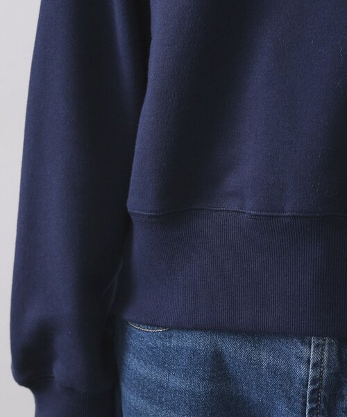 OPAQUE.CLIP(オペークドットクリップ)の「刺繍ロゴスウェット【洗濯機OK】(Tシャツ/カットソー・レディース・ネイビー/グレー・00)」の16枚目の写真