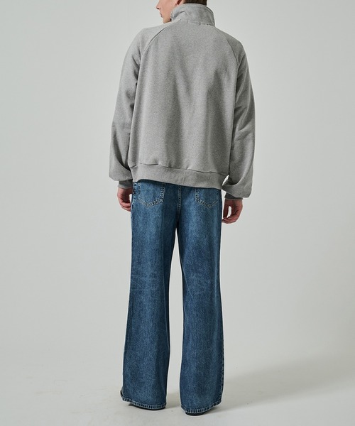 TAAKK】TAPE EMBROIDERY JERSEY SWEAT SHIRT（スウェット）｜TAAKK