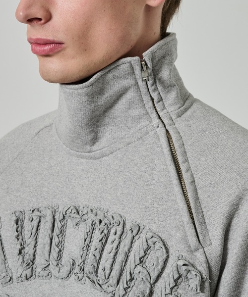 TAAKK(ターク)の「【TAAKK】TAPE EMBROIDERY JERSEY SWEAT SHIRT(スウェット・メンズ・グレー/ブラック・2/3)」の17枚目の写真
