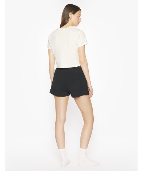 Maison Kitsune（メゾンキツネ）の「POINTELLE BABY FOX PATCH SHORTS（その他パンツ・レディース・ブラック・XS/S/M/L/XL）」の4枚目の写真