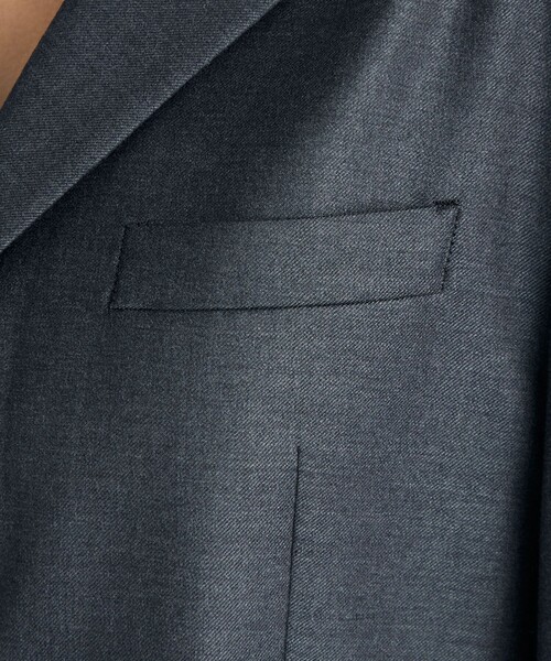EDITION(エディション)の「Super130's Loro Piana テーラードジャケット(テーラードジャケット・レディース・ブラック系その他・36/34)」の10枚目の写真