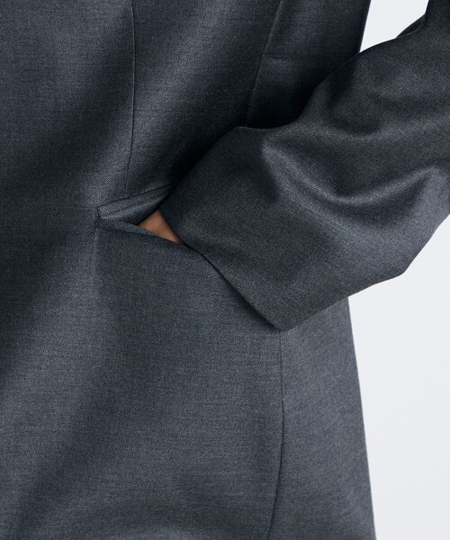 EDITION(エディション)の「Super130's Loro Piana テーラードジャケット(テーラードジャケット・レディース・ブラック系その他・36/34)」の11枚目の写真