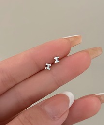 blackdia ocean Hモチーフ ミニピアス silver925