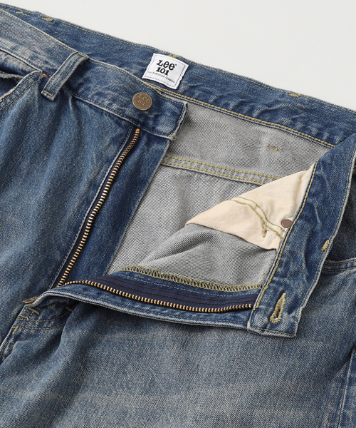 Lee(リー)の「Lee / リー RIDERS 101 WIDE LEG(デニムパンツ・メンズ・ネイビー・LARGE/MEDIUM)」の9枚目の写真
