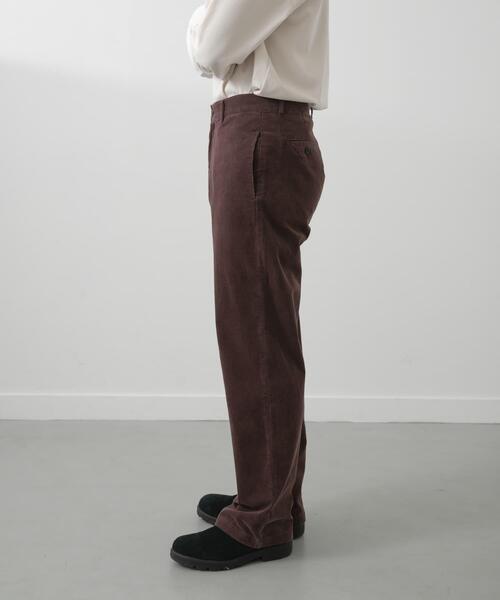 ITEMS URBANRESEARCH（アイテムズ アーバンリサーチ）の「Souplement Corduroy Pants（その他パンツ・メンズ・チャコールグレー/ブラウン/ブラック・LARGE/MEDIUM）」の8枚目の写真