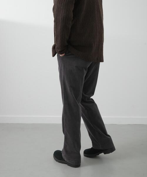 ITEMS URBANRESEARCH（アイテムズ アーバンリサーチ）の「Souplement Corduroy Pants（その他パンツ・メンズ・チャコールグレー/ブラウン/ブラック・LARGE/MEDIUM）」の13枚目の写真