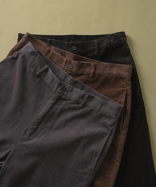 ITEMS URBANRESEARCH（アイテムズ アーバンリサーチ）の「Souplement Corduroy Pants（その他パンツ・メンズ・チャコールグレー/ブラウン/ブラック・LARGE/MEDIUM）」の16枚目の写真