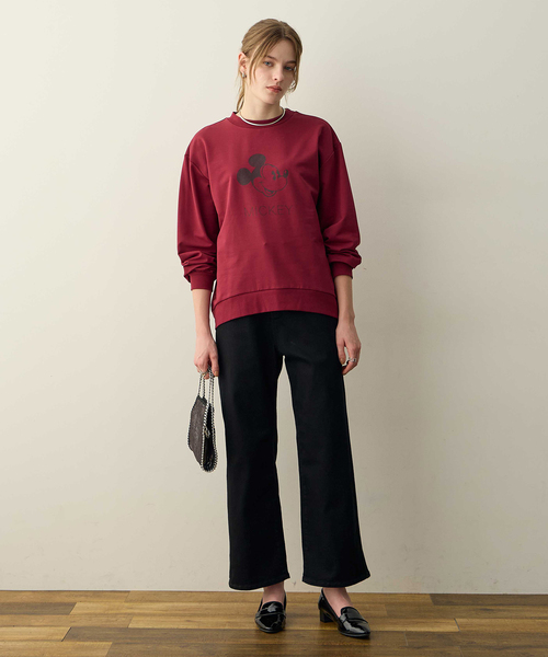LE SOUK HOLIDAY(ルスークホリデー)の「ワイドストレッチデニムパンツ(その他パンツ・レディース・ブラック/ネイビー・M/L)」の10枚目の写真