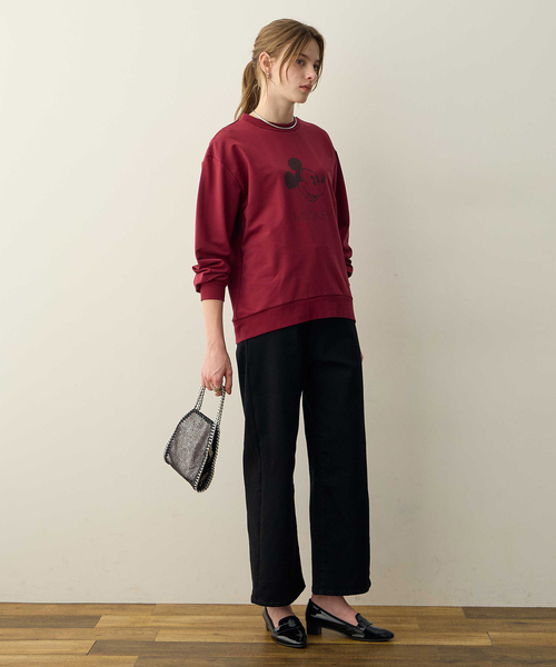LE SOUK HOLIDAY(ルスークホリデー)の「ワイドストレッチデニムパンツ(その他パンツ・レディース・ブラック/ネイビー・M/L)」の11枚目の写真