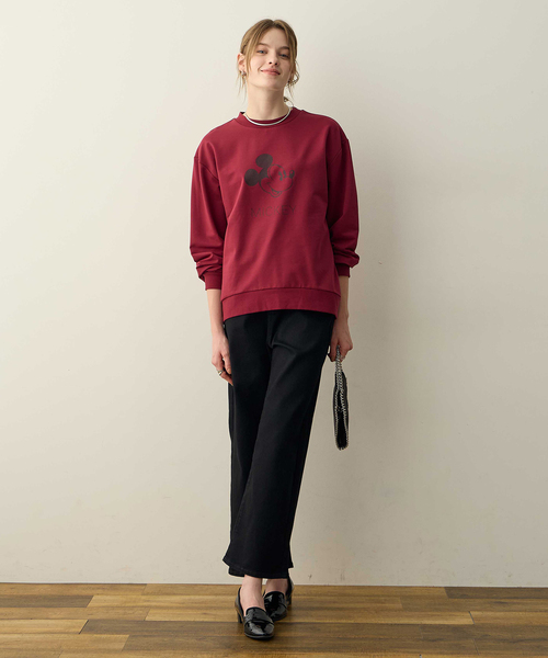 LE SOUK HOLIDAY(ルスークホリデー)の「ワイドストレッチデニムパンツ(その他パンツ・レディース・ブラック/ネイビー・M/L)」の12枚目の写真