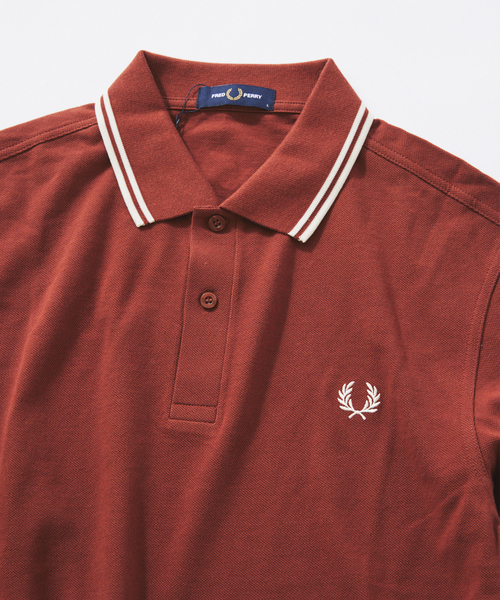JOURNAL STANDARD relume（ジャーナルスタンダード　レリューム）の「FRED PERRY / フレッドペリーThe Fred Perry Shirt  M3636（ポロシャツ・メンズ・アイボリー/ブルー系その他/ネイビー/ブラウン・LARGE/MEDIUM）」の16枚目の写真