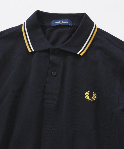 JOURNAL STANDARD relume（ジャーナルスタンダード　レリューム）の「FRED PERRY / フレッドペリーThe Fred Perry Shirt  M3636（ポロシャツ・メンズ・アイボリー/ブルー系その他/ネイビー/ブラウン・LARGE/MEDIUM）」の17枚目の写真