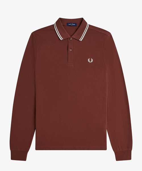 JOURNAL STANDARD relume（ジャーナルスタンダード　レリューム）の「FRED PERRY / フレッドペリーThe Fred Perry Shirt  M3636（ポロシャツ・メンズ・アイボリー/ブルー系その他/ネイビー/ブラウン・LARGE/MEDIUM）」の22枚目の写真