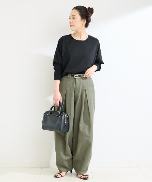 B.C STOCK（ベーセーストック）の「ゴールドバックル細ベルト（ベルト・レディース・ブラック/レッド/ホワイト・FREE）」の4枚目の写真