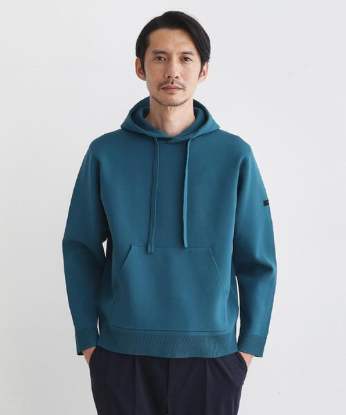 TAKEO KIKUCHI（タケオキクチ）の「スポンディッシュ プルオーバー ニットパーカ（ニット/セーター・メンズ・ブラウン系その他/ライトベージュ/ブルーグリーン・02/03/04）」の3枚目の写真