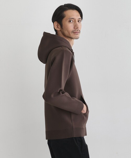 TAKEO KIKUCHI（タケオキクチ）の「スポンディッシュ プルオーバー ニットパーカ（ニット/セーター・メンズ・ブラウン系その他/ライトベージュ/ブルーグリーン・02/03/04）」の14枚目の写真