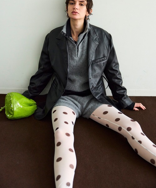 Dot Print Tights / ドットプリントタイツ（タイツ/ストッキング
