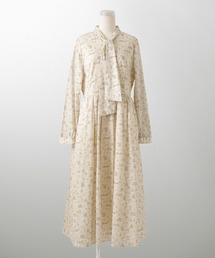 HUIT bouquet（ユイット）の「ボウタイ ワンピース Made with Liberty Fabric HUIT（ワンピース）」