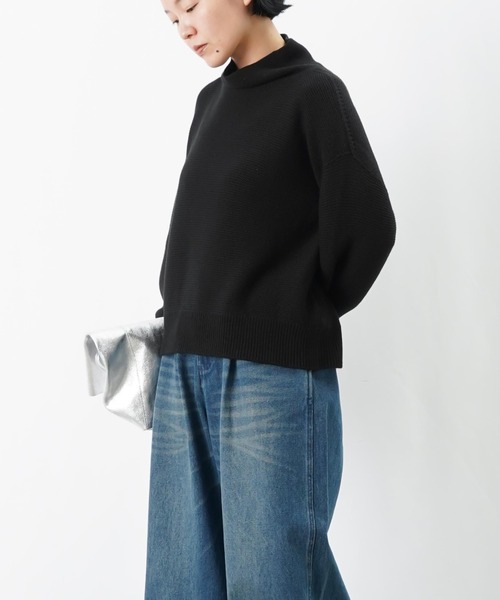 LUCA/LADY LUCK LUCA（ルカ/レディラックルカ）の「LC/LLL 【ウォッシャブル】ホールガーメントニット（ニット/セーター・レディース・ブラック/オフホワイト/ブラウン/グリーン/レッド・FREE）」の17枚目の写真