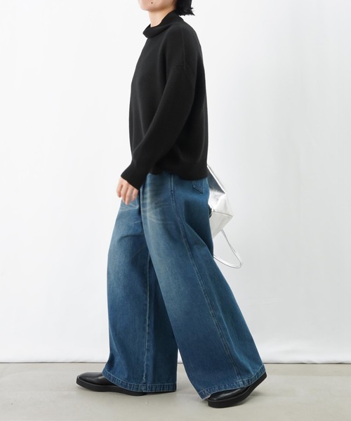 LUCA/LADY LUCK LUCA（ルカ/レディラックルカ）の「LC/LLL 【ウォッシャブル】ホールガーメントニット（ニット/セーター・レディース・ブラック/オフホワイト/ブラウン/グリーン/レッド・FREE）」の22枚目の写真