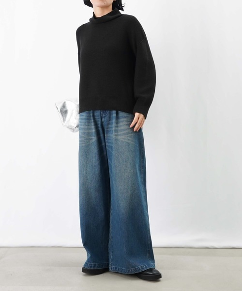 LUCA/LADY LUCK LUCA（ルカ/レディラックルカ）の「LC/LLL 【ウォッシャブル】ホールガーメントニット（ニット/セーター・レディース・ブラック/オフホワイト/ブラウン/グリーン/レッド・FREE）」の20枚目の写真