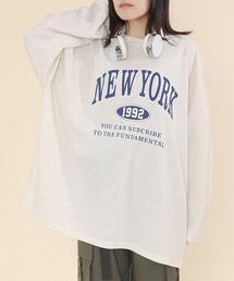 WOND/NEWYORKロゴプルオーバー