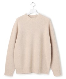 【UNISEX】ウールカシミヤ クルーネックニット