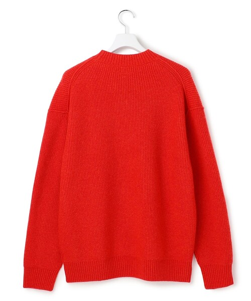 J.PRESS YORK STREET(ジェイプレスヨークストリート)の「【UNISEX】ウールカシミヤ クルーネックニット(ニット/セーター・メンズ・ブルー系/アイボリー系/ネイビー系/レッド系・SMALL/MEDIUM/LARGE)」の5枚目の写真