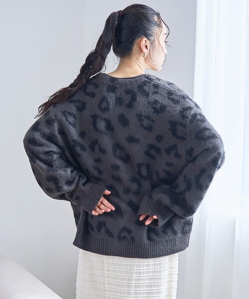 PENNEYS(ぺニーズ)の「【PENNEYS(ぺニーズ)別注】アソートジャガード起毛ニットカーディガン(カーディガン/ボレロ・レディース・ブラウン/ダークグレー/ベージュ/ネイビー/ブラック/ライトブルー・M/L)」の17枚目の写真