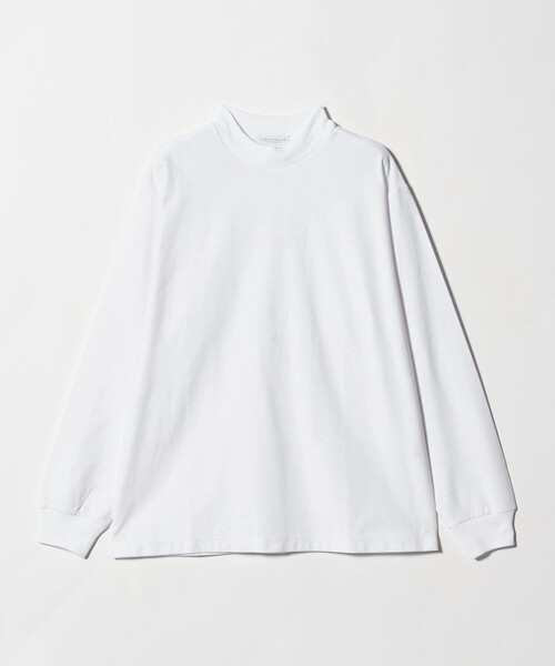 A DAY IN THE LIFE UNITED ARROWS（アデイインザライフユナイテッドアローズ）の「ミラノリブ リラックス モックネック カットソー＜A DAY IN THE LIFE＞（Tシャツ/カットソー・メンズ・ホワイト/ダークグレー/ブラック・L/M/S）」の3枚目の写真