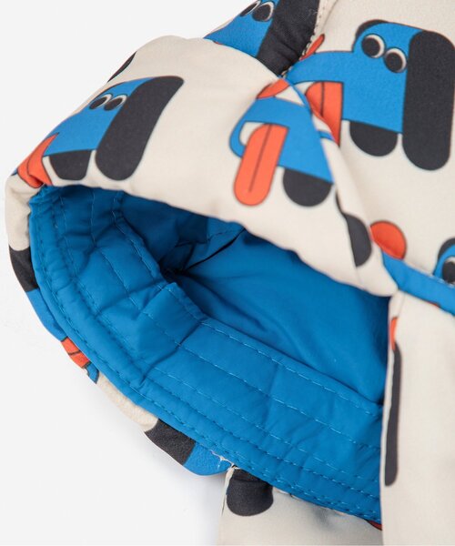 BOBO CHOSES（ボボショーズ）の「総柄Doggy Mate chapka【ベビー】（その他ベビー用品・キッズ・ブルー・48/50）」の4枚目の写真