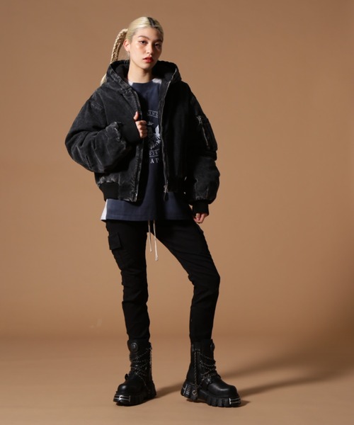 かつき着用Danke Schon Duck Hooded Blouson DANKE SCHON（ダンケシェーン）の「DankeSchon/ダンケシェーン/DUCK