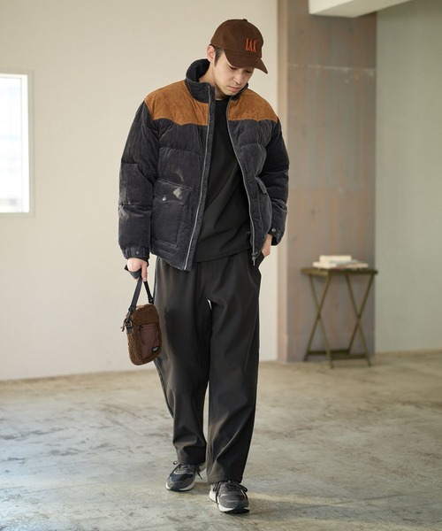 セール】ヴィンテージライクコーデュロイ中綿ブルゾン（ブルゾン