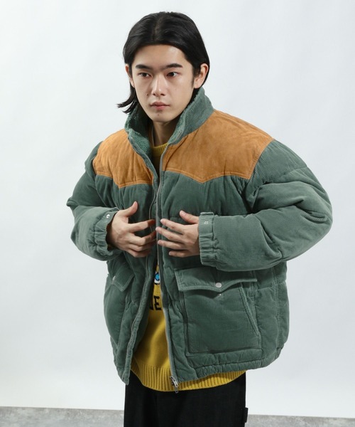 セール】ヴィンテージライクコーデュロイ中綿ブルゾン（ブルゾン