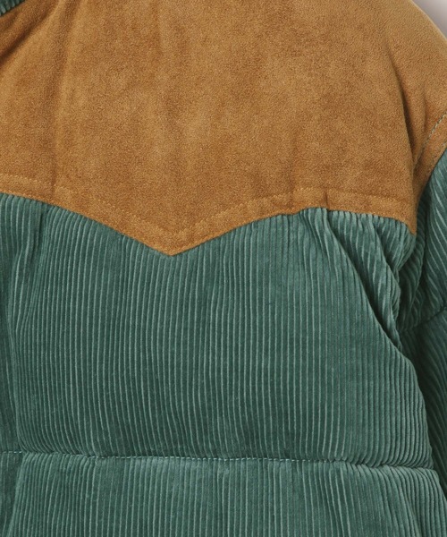 セール】ヴィンテージライクコーデュロイ中綿ブルゾン（ブルゾン