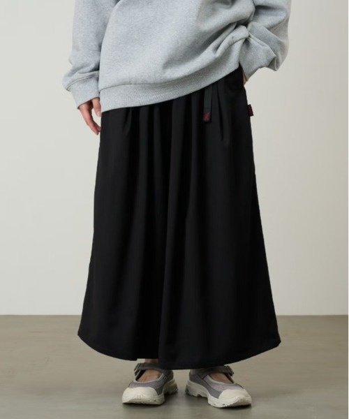Gramicci(グラミチ)の「Gramicci/ ST GABARDIN FLARE PT / GLP4-FJP08 秋服 冬服(その他パンツ・レディース・ブラック/ネイビー/チャコール/グレー/ネイビー系・S/L/M)」の2枚目の写真
