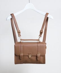 Sunny Side（サニーサイド）の「SUNNY SIDE：サニーサイド　差込金具3WAYサッチェルバッグ（バックパック/リュック）」