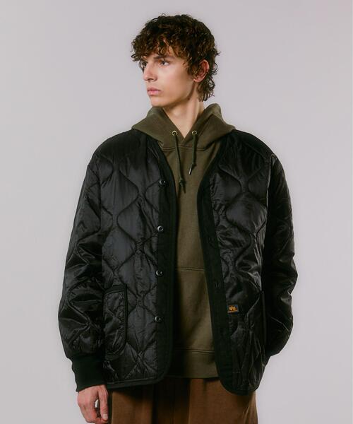 Alpha Industries(アルファインダストリーズ)の「Alpha Industries/アルファインダストリーズ/ALS92 LINER/ライナージャケット(ミリタリージャケット・メンズ・ブラック/オリーブ系/カーキ/マスタード・L/M/2XL/XL/XS/S)」の6枚目の写真