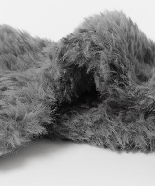 SMELLY（スメリー）の「ファーフラップヘアバンド（ヘアバンド・レディース・ベージュ系その他/グレー・-）」の10枚目の写真