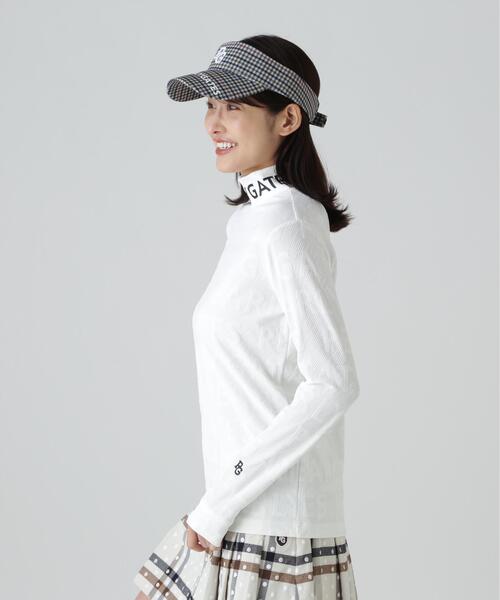 3Dベアジャガードハイネックカットソー（Tシャツ/カットソー）｜PEARLY