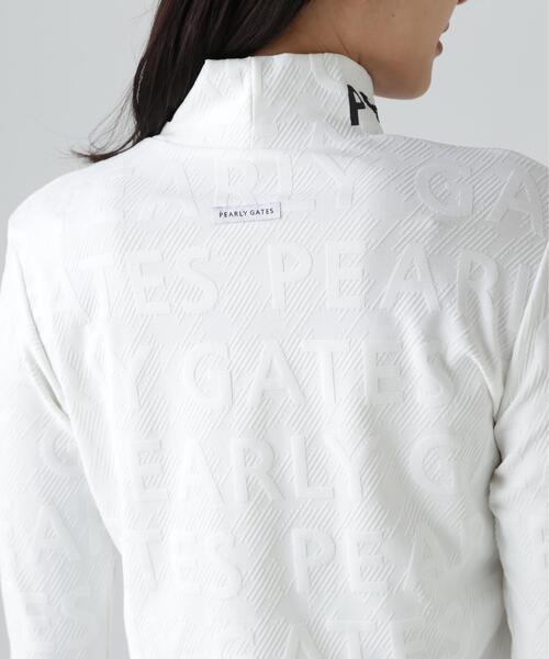 3Dベアジャガードハイネックカットソー（Tシャツ/カットソー）｜PEARLY