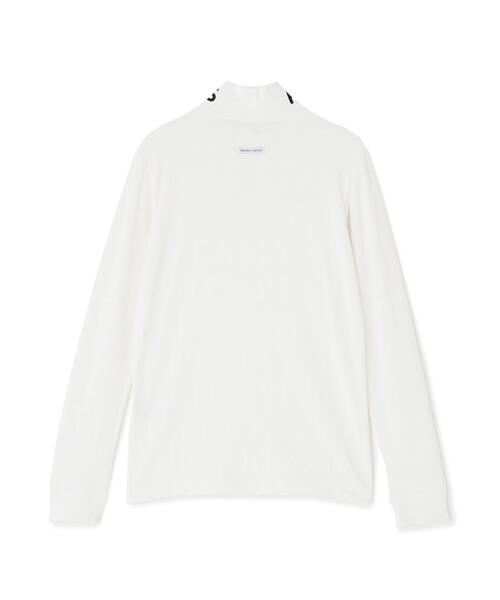 PEARLY GATES(パーリーゲイツ)の「3Dベアジャガードハイネックカットソー(Tシャツ/カットソー・レディース・ネイビー/ホワイト・SMALL/LARGE/MEDIUM)」の11枚目の写真