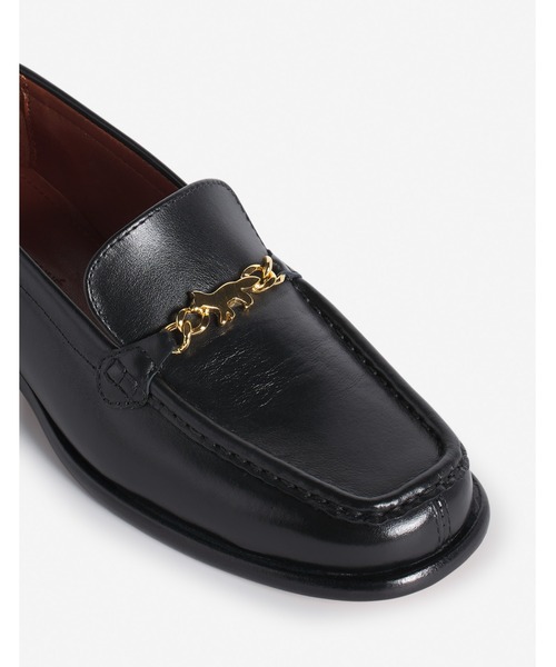 セール】PROFILE FOX LEATHER LOAFERS（ローファー）｜Maison Kitsune