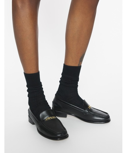 セール】PROFILE FOX LEATHER LOAFERS（ローファー）｜Maison Kitsune