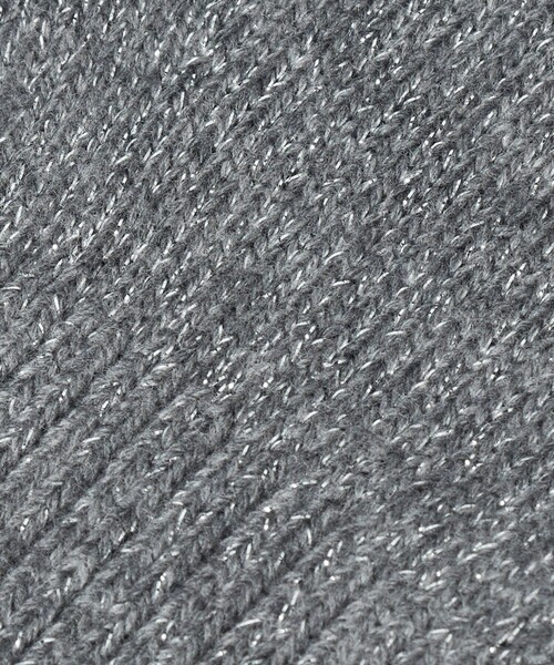 UNITED ARROWS（ユナイテッドアローズ）の「ラメニット フィンガーレスグローブ（手袋・レディース・オフホワイト/グレー系/ダークグレー・FREE）」の13枚目の写真